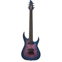 Schecter Keith Merrow KM-7 MK-III Artist Blue Crimson 7-snarige elektrische gitaar