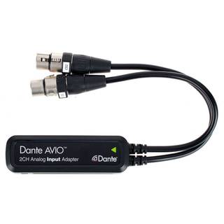 Dante Avio Analog Input 2x0 XLR - Dante adapter