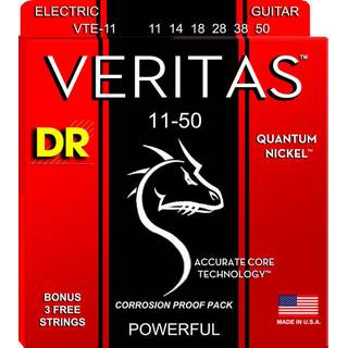 DR Strings VERITAS VTE11 Quantum Nickel Heavy 011-50