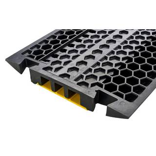 Defender III kabelbrug geel