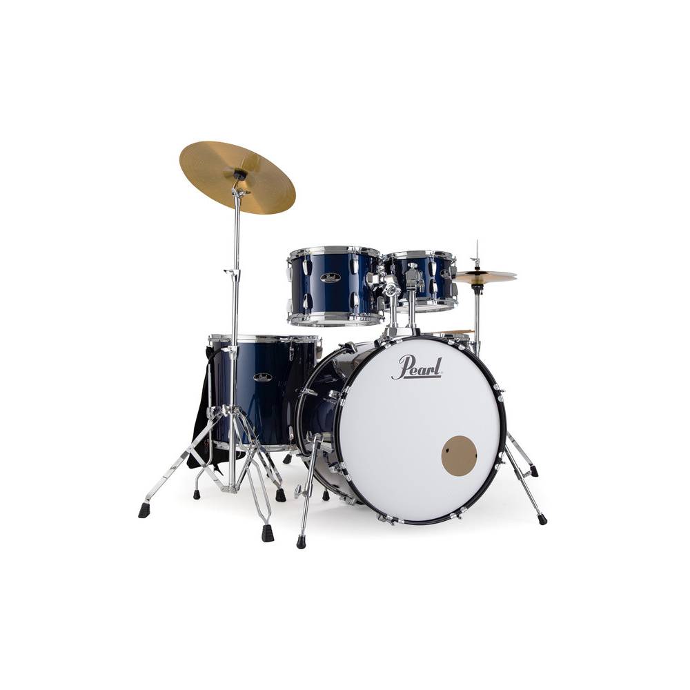Pearl RS525SC/C743 Roadshow Royal Blue Metallic drumstel inclusief bekkens