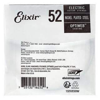 Elixir 16252 Optiweb .052 losse snaar met coating