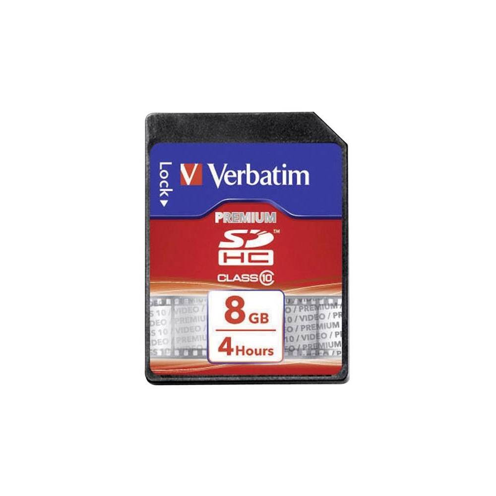 Verbatim SDHC-kaart 8GB