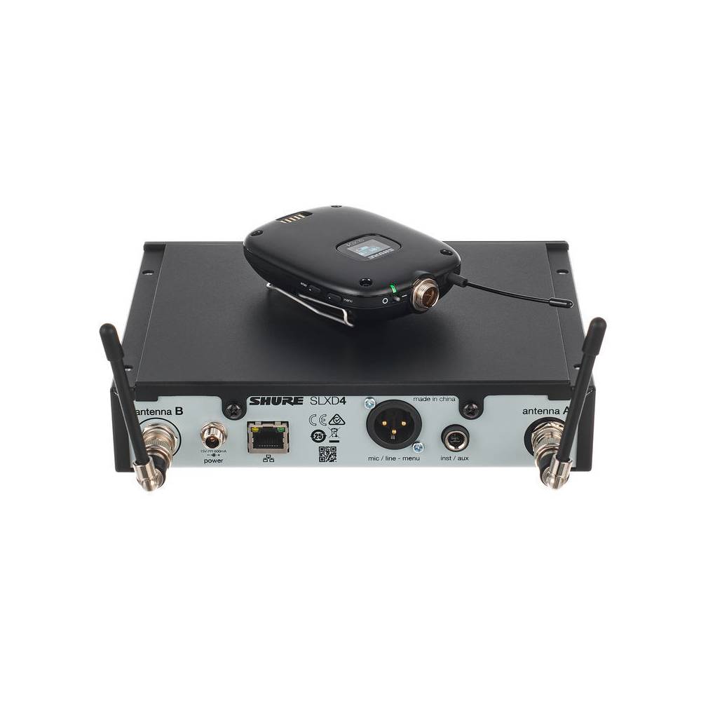 Shure SLXD14/SM35-K59 draadloze SM35 headset microfoon set