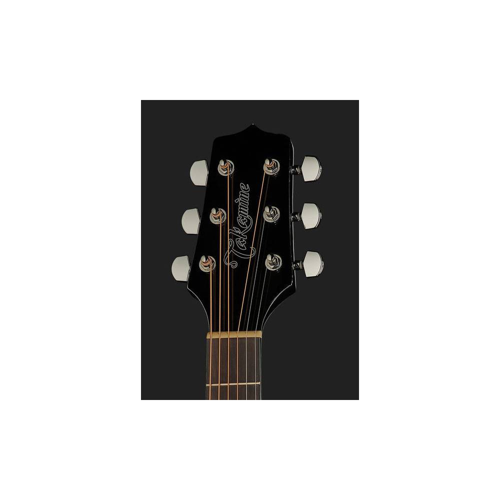 Takamine GF15CE-BLK elektrisch-akoestische westerngitaar zwart