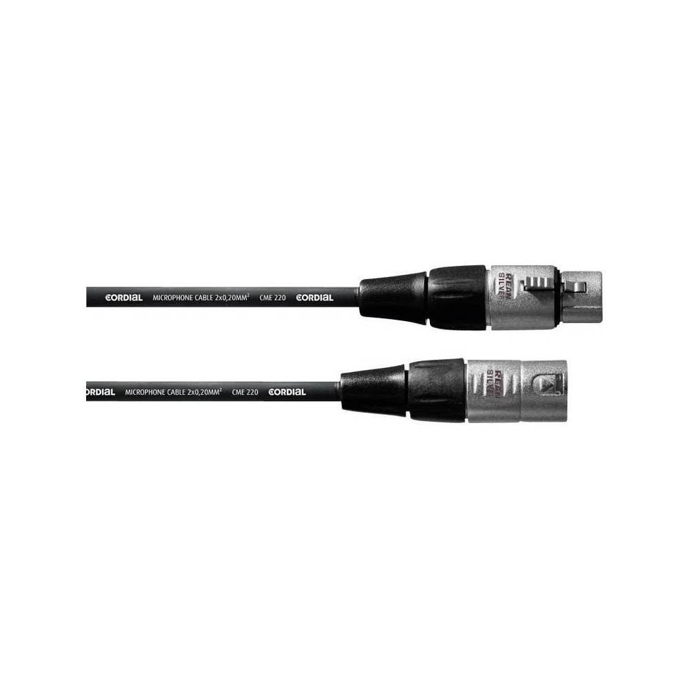 Cordial CFM0.5FM Intro microfoonkabel XLR male - XLR female 0.5m