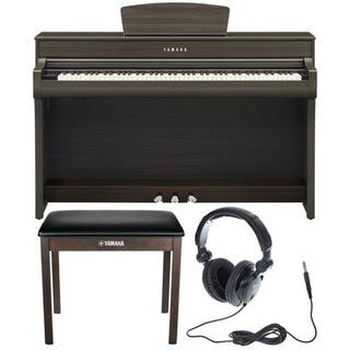 Yamaha Clavinova CLP-735DW digitale piano Dark Walnut