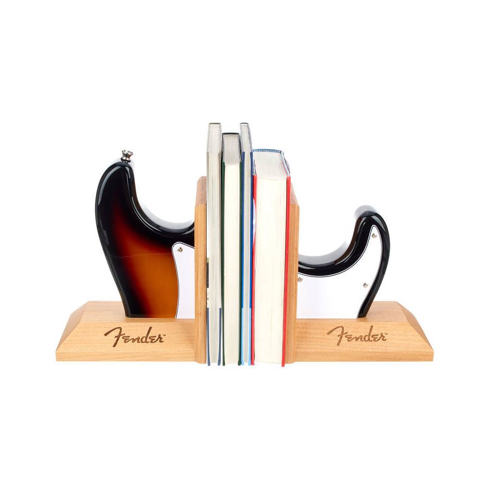Fender Strat Body Bookends Sunburst boeksteunen