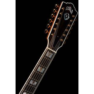 Guild F-512E Maple Blonde elektrisch-akoestische 12-snarige gitaar met koffer