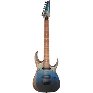 Ibanez RGD7521PB Deep Seafloor Fade Flat 7-snarige elektrische gitaar