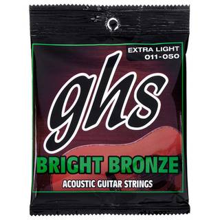 GHS BB20X Bright Bronze extra light snarenset voor westerngitaar