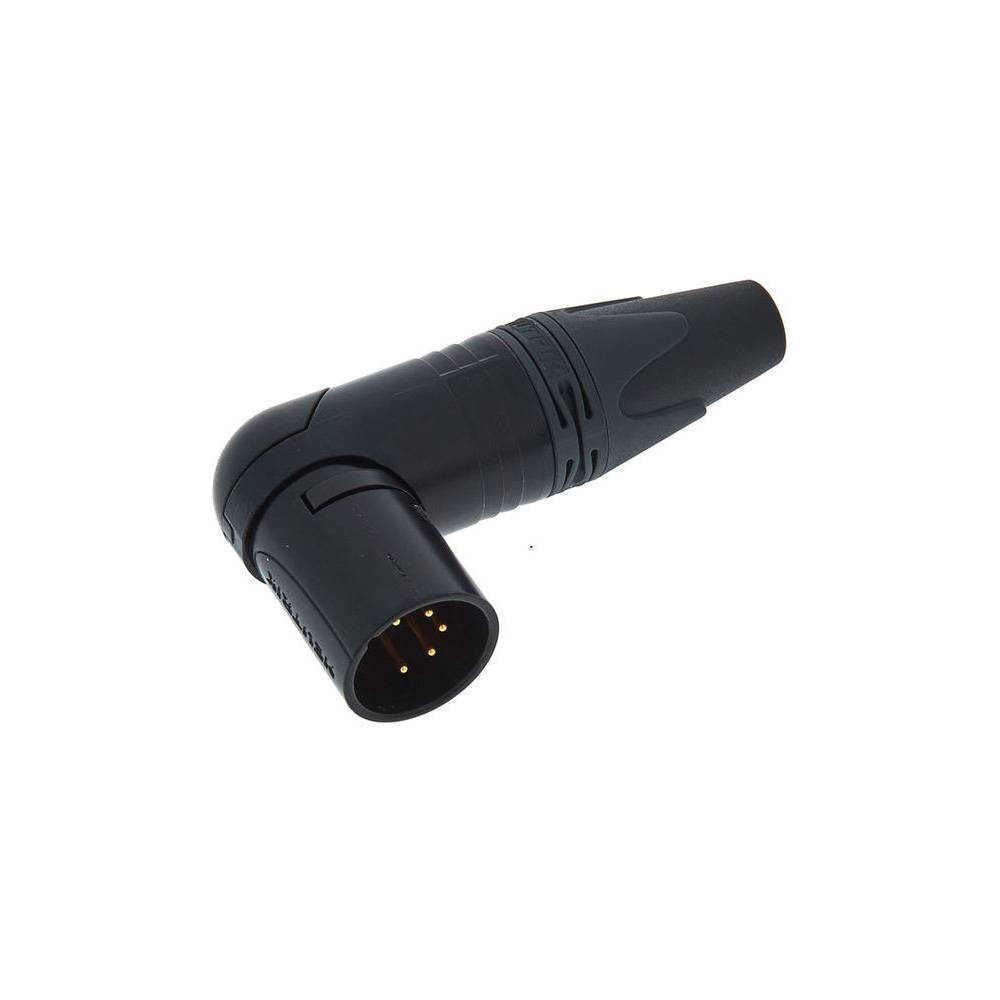 Neutrik NC 5 MRX B haakse behuizing (male)