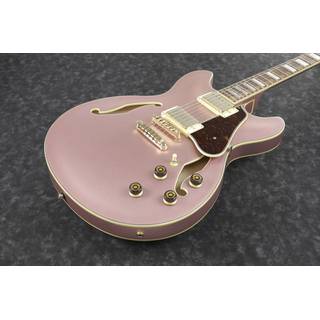 Ibanez AS73G Artcore Rose Gold Metallic Flat semi-akoestische gitaar