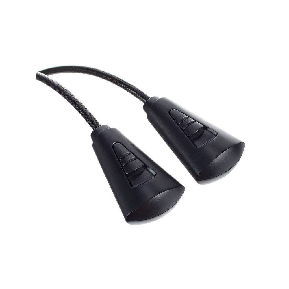 Konig & Meyer 12244 FlexLight lessenaarlamp met dubbele LED arm