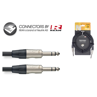 Stagg NAC6PSR stereo jack audiokabel 6 meter