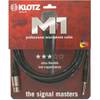 Klotz M1FS1K1000 microfoonkabel 3p XLR female - 6.35 mm 3p jack 10 m