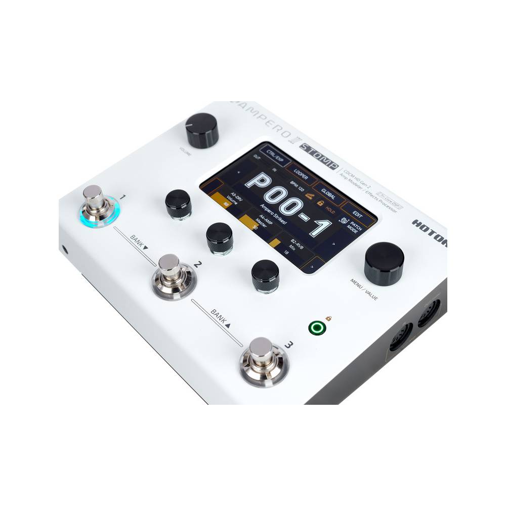 Hotone Ampero II Stomp Amp Modeler / Effects Processor