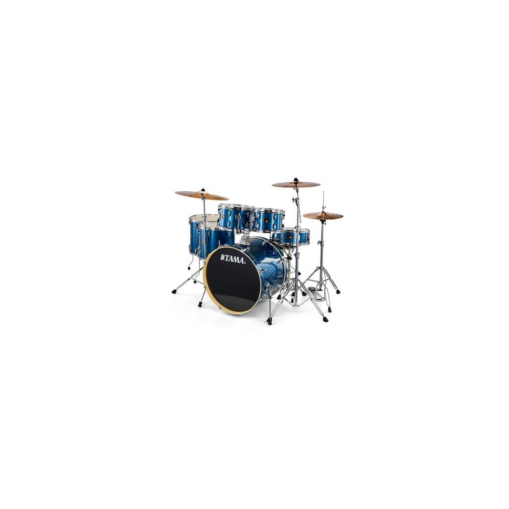 Tama IE62H6W-HLB Imperialstar Hairline Blue 6d. drumstel