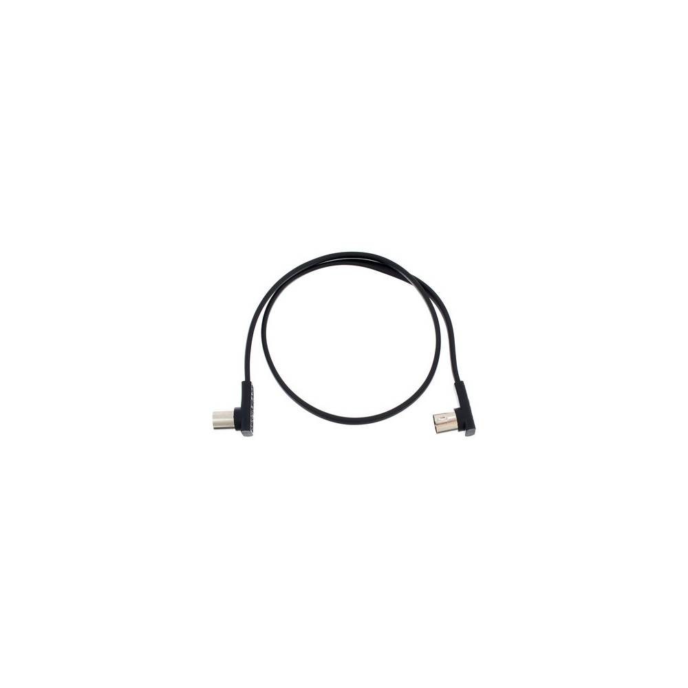 RockBoard Flat MIDI Cable haaks 60 cm