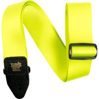 Ernie Ball Classic Jacquard Strap 5320 Neon Yellow gitaarband
