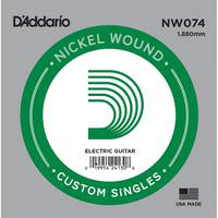 D'Addario NW074 losse snaar voor ak. en elektrische gitaar