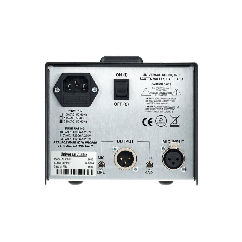 Universal Audio SOLO/610 mic preamp