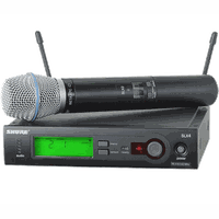 Shure SLX 24-BETA 87C draadloze microfoon