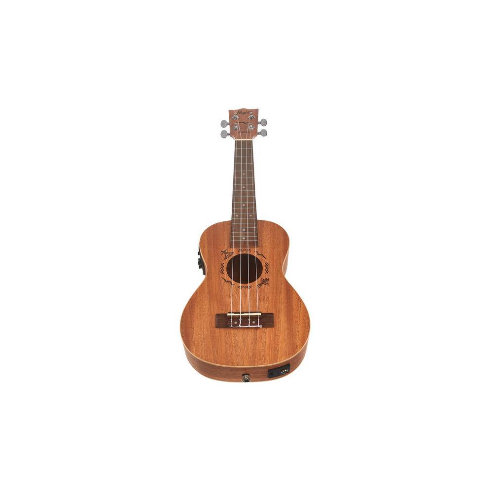 Flight Designer Series DUC323E elektrisch-akoestische concert ukelele met gigbag