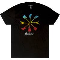 Jackson Guitar Shapes T-shirt L