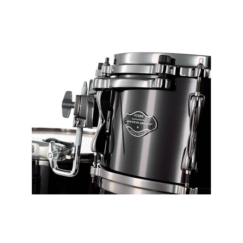 Tama Superstar HD Maple Brushed Charcoal Black 4-delige shellset