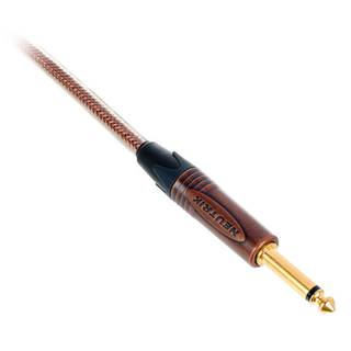 Cordial CSI3PP-METAL-SILENT ENCORE 6.3 TS jack recht silent - 6.3 TS jack recht kabel 3m