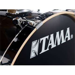 Tama IE50H6W-HBK Imperialstar Hairline Black 5d. drumstel
