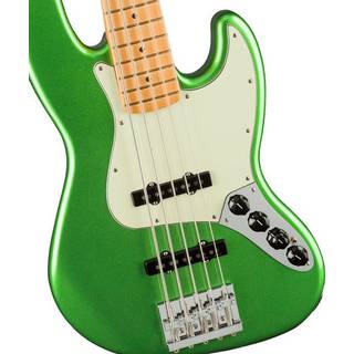 Fender Player Plus Jazz Bass V Cosmic Jade MN 5-snarige elektrische basgitaar met gigbag