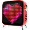 Divoom Tivoo-Max Red Pixel Art Bluetooth-speaker
