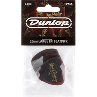 Dunlop Americana Large Triangle 3.0mm plectrumset 3 stuks