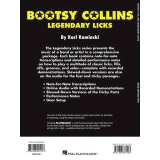 Hal Leonard - Bootsy Collins Legendary Licks