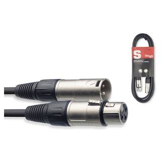 Stagg XLR-XLR Microfoon kabel 1 meter
