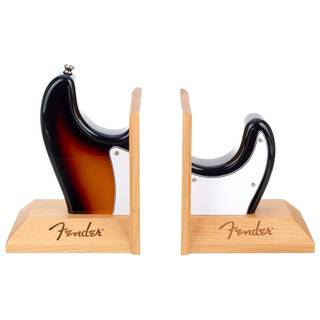 Fender Strat Body Bookends Sunburst boeksteunen