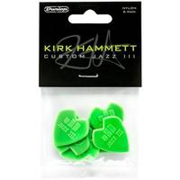 Dunlop Kirk Hammett Custom Jazz III 6-pack plectrumset