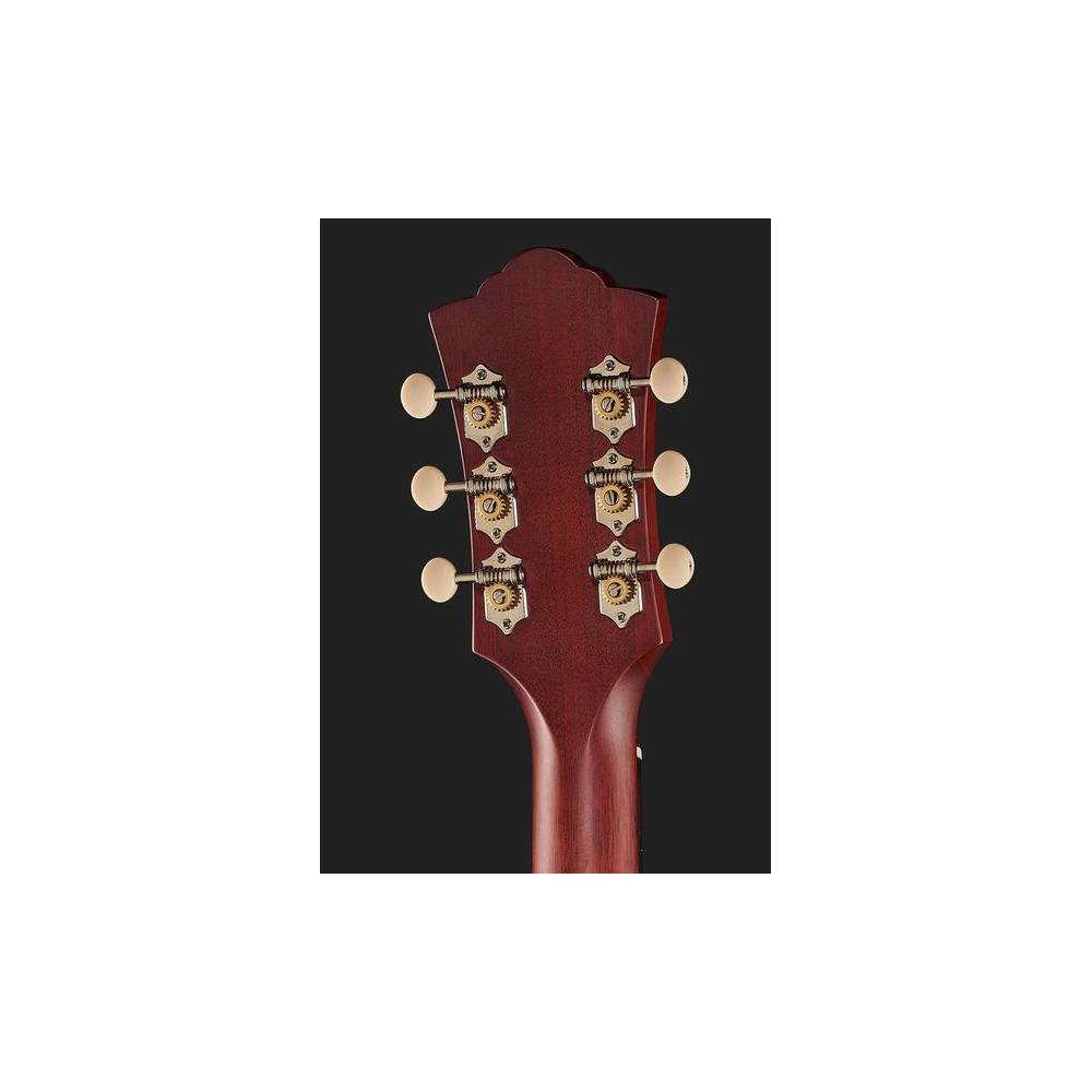 Guild F-40E Antique Burst elektrisch-akoestische westerngitaar met koffer