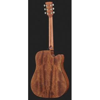 Ibanez AW54LCE Artwood Open Pore Natural linkshandige E/A gitaar