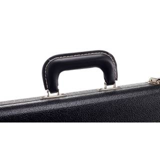 Fender G&G Deluxe Precision Bass Hardshell Case Black/Orange Plush koffer voor Precision bas