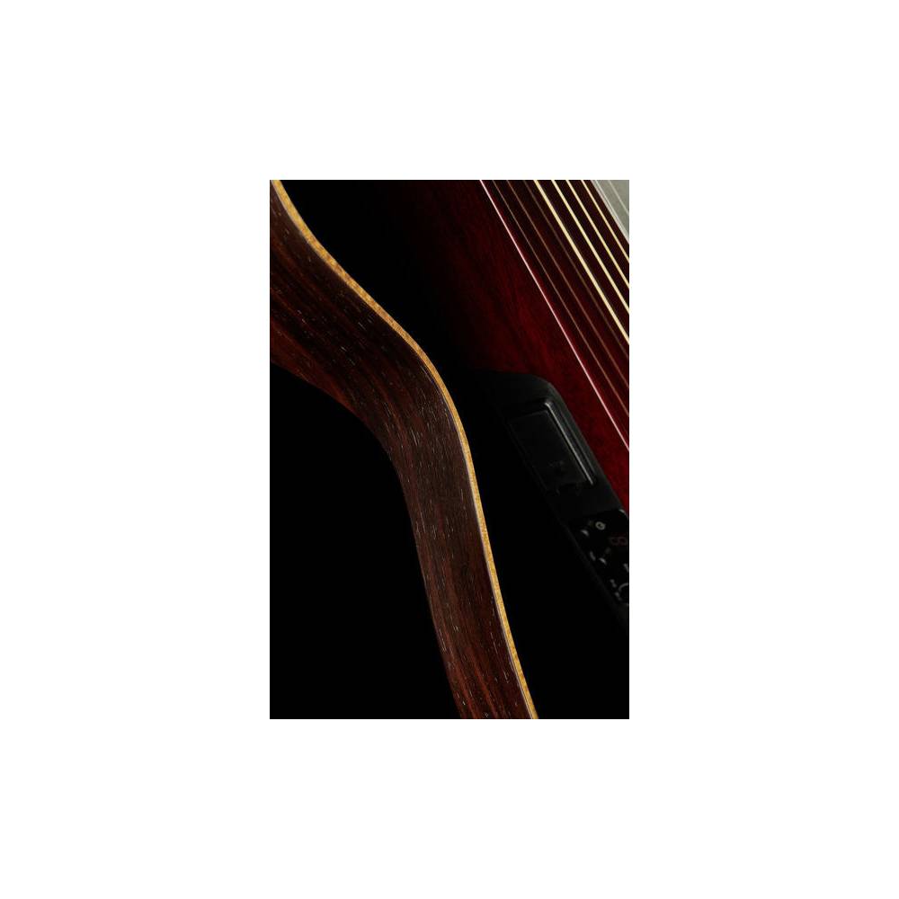 Yamaha SLG200S Crimson Red Burst Silent Guitar elektrisch-akoestisch