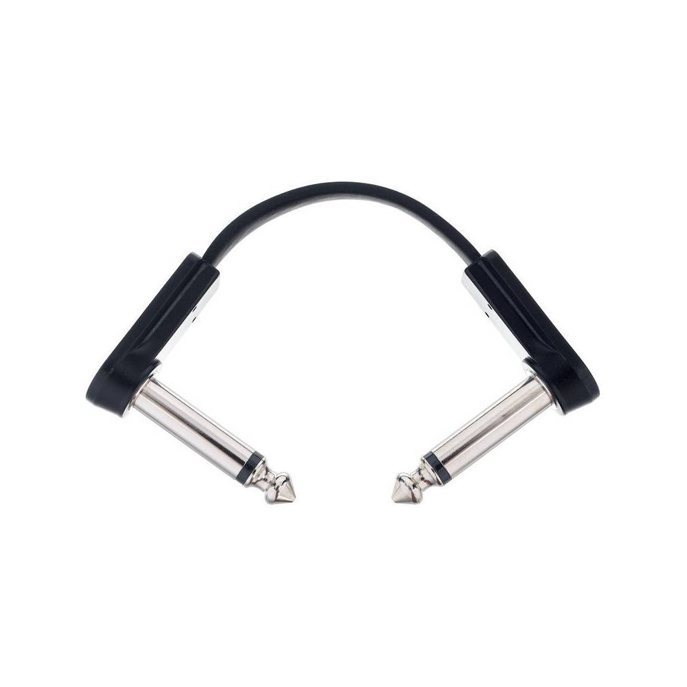 Cordial EI0.05RR Elements patch kabel plat 2x haakse 6.3mm TS jack - 5 cm