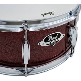 Pearl EXX1455S/C704 Export 14x5.5 snare drum Bl. Cherry Glitter