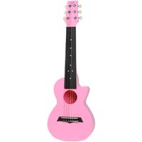 Korala PUG-40-PK polycarbonaat guitarlele roze