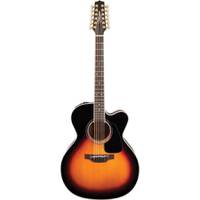 Takamine P6JC-12 BSB EA jumbo (cutaway) 12-snarig sunburst