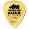 Dunlop 433P140 Ultex Sharp Pick 1.40 mm plectrumset (6 stuks)