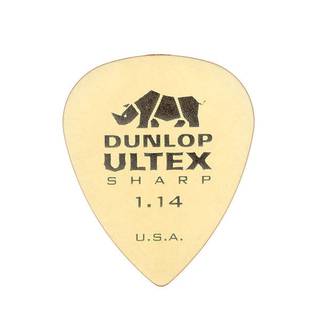Dunlop 433P114 Ultex Sharp Pick 1.14 mm plectrumset (6 stuks)