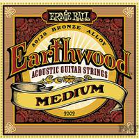 Ernie Ball 2002 Earthwood Medium Acoustic 80/20 Bronze